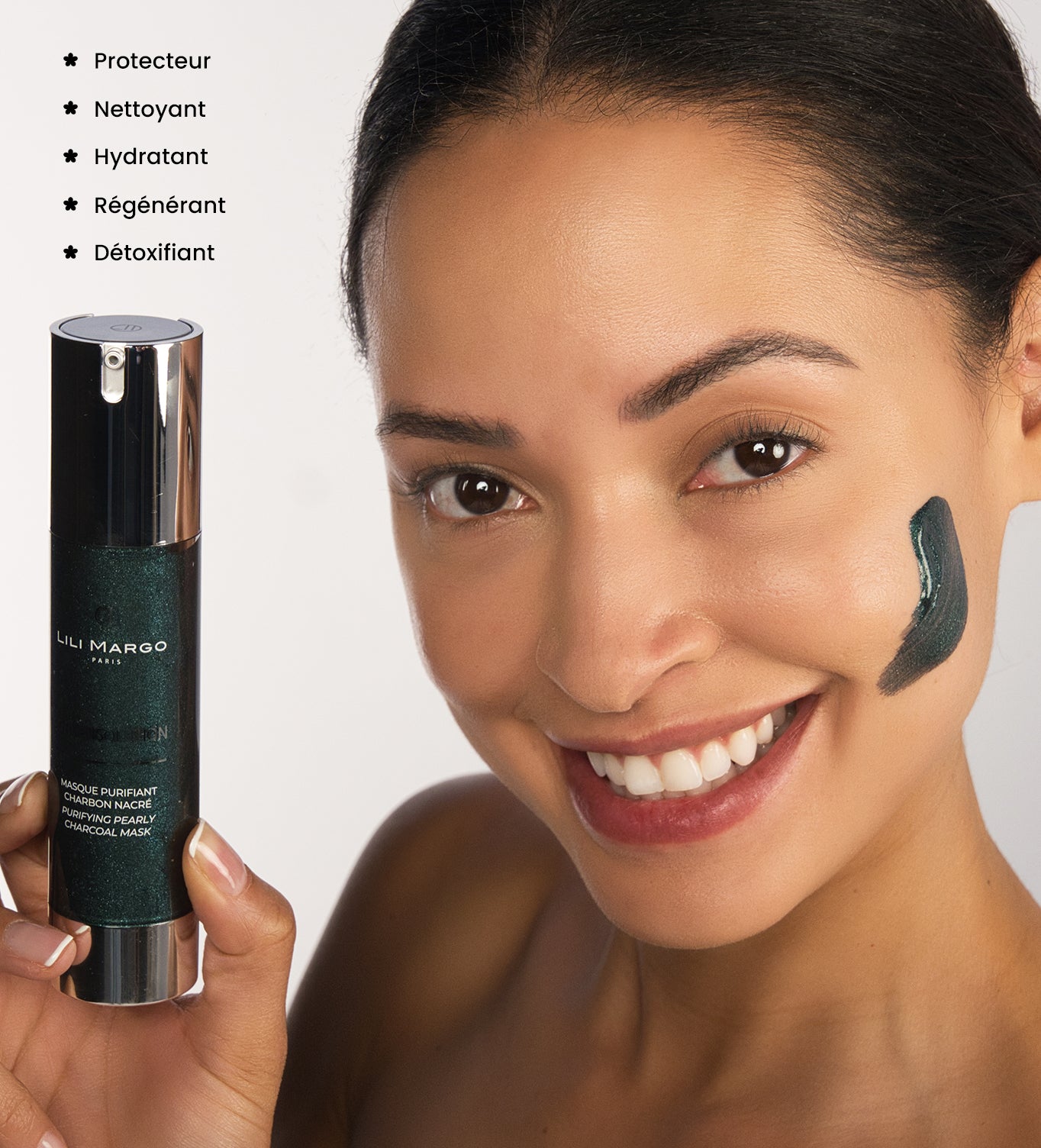 Purifying Pearly Charcoal Mask