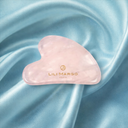 Gua Sha en Quartz Rose